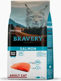 Bravery Cat Adult Salmon 7 kg
