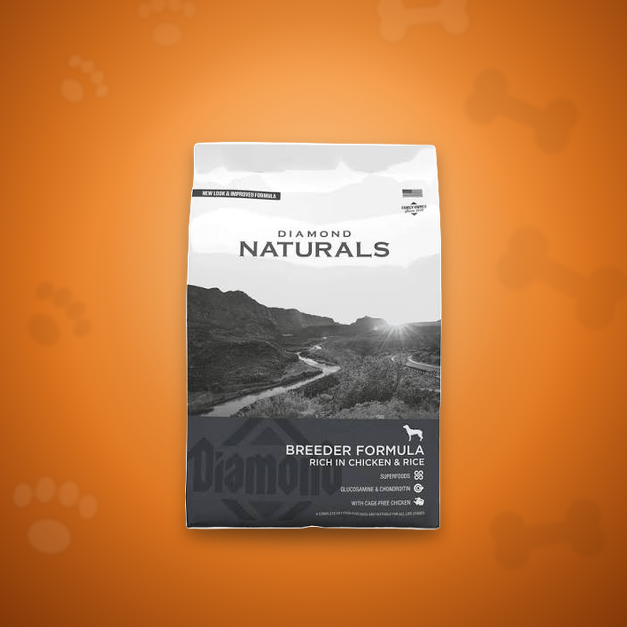 Diamond Naturals Bredeer