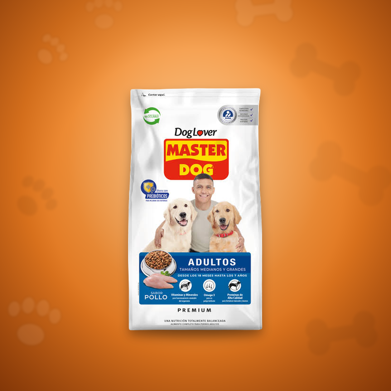 Master Dog Adulto Pollo 18 kg