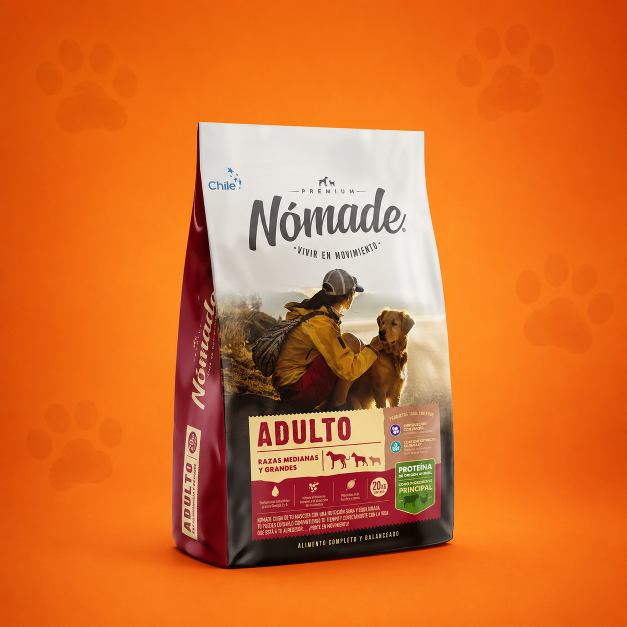 Nomade Adulto 20 kg