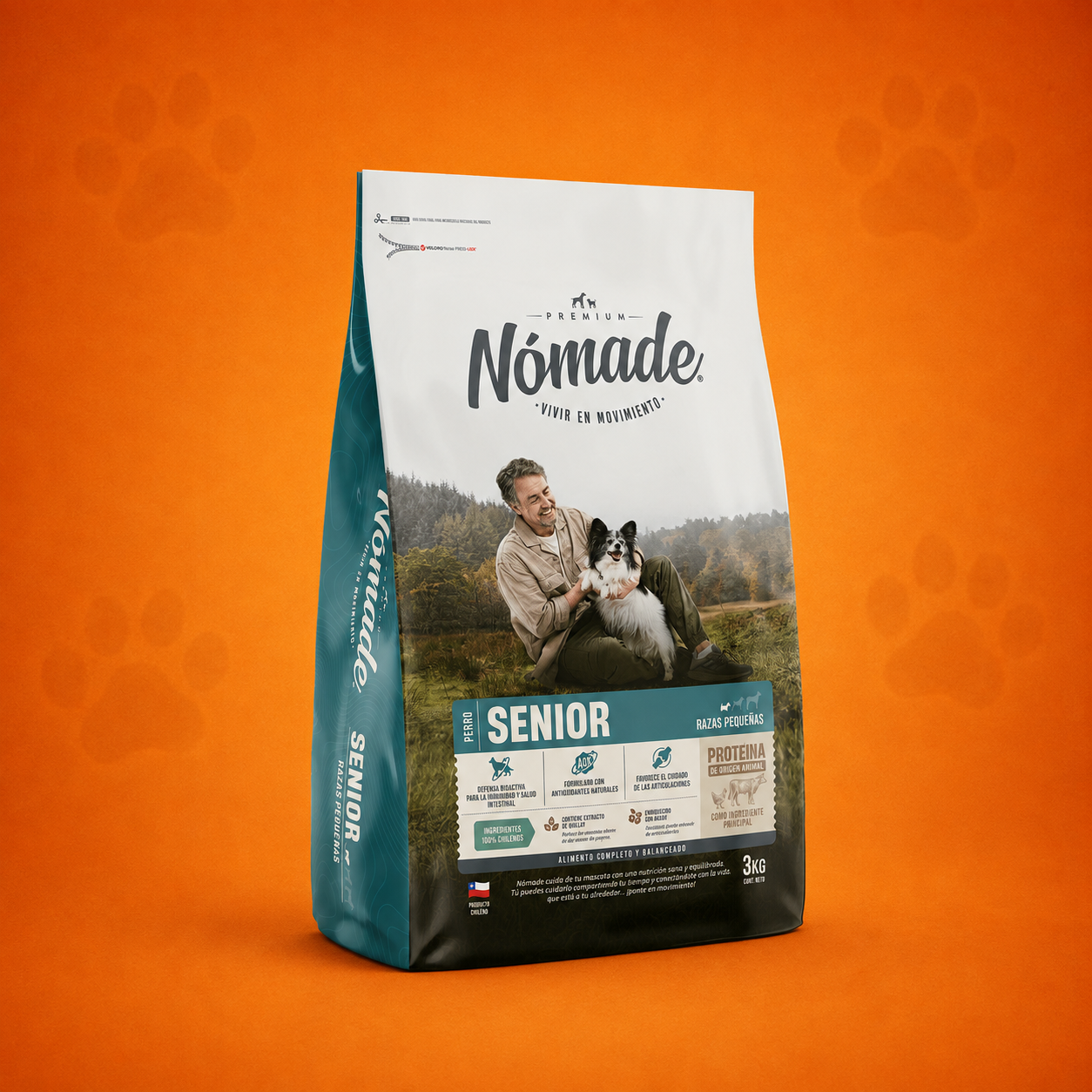 Nomade Senior Razas Pequeñas 9 kg