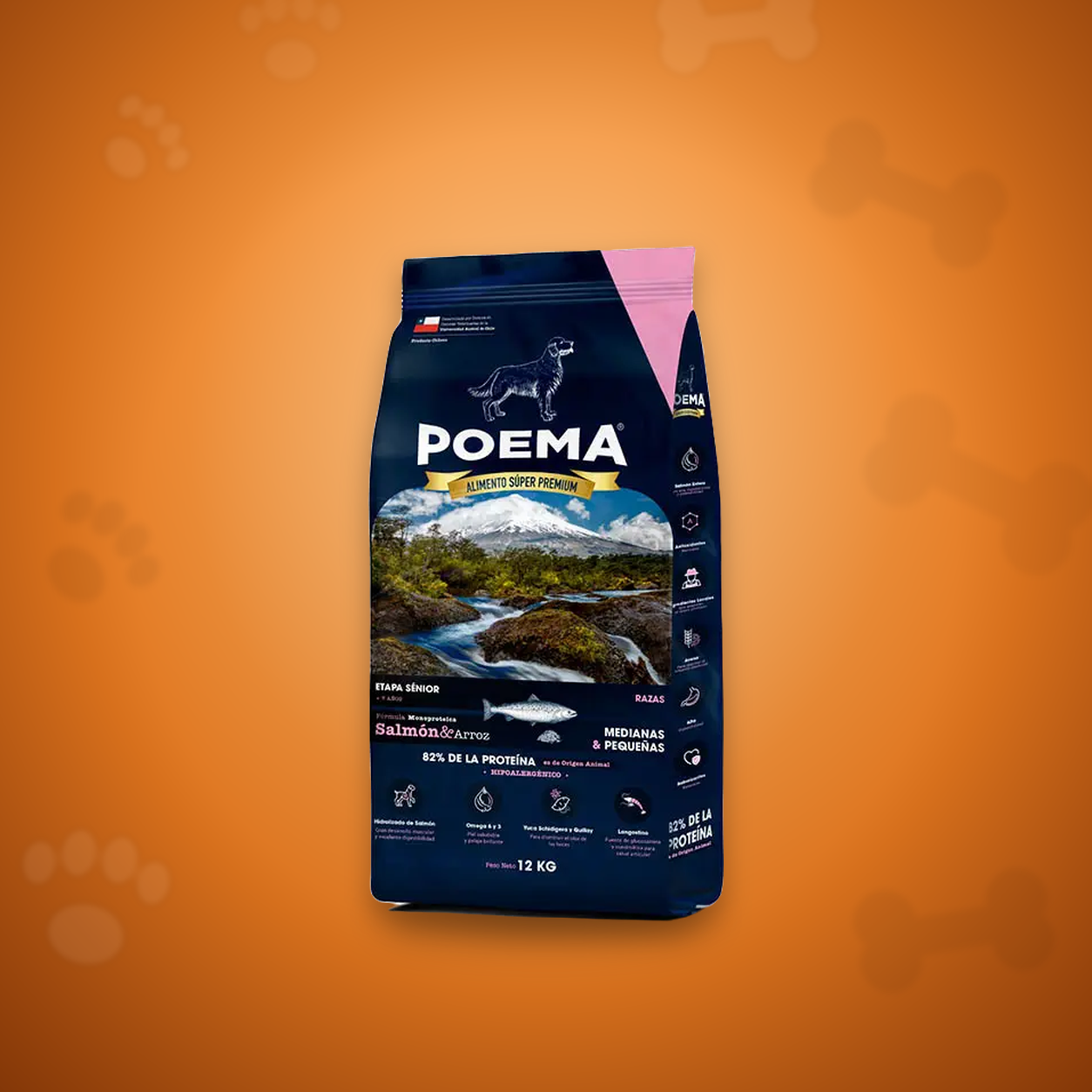 Poema Salmón & Arroz Senior 12 kg